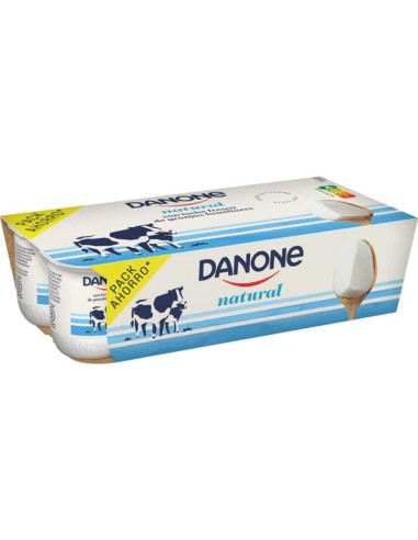 YOGUR NATURAL DANONE X 8