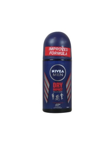 NIVEA DESOD ROLL-ON 50ML.MEN DRY IMPACT