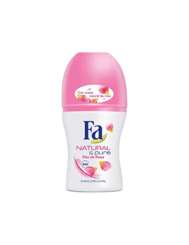 FA DESOD. ROLL-ON 50 ML. NATURAL NATURAL & FLOR ROSA