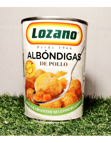 ALBONDIGAS POLLO LOZANO BOTE 425 GRS