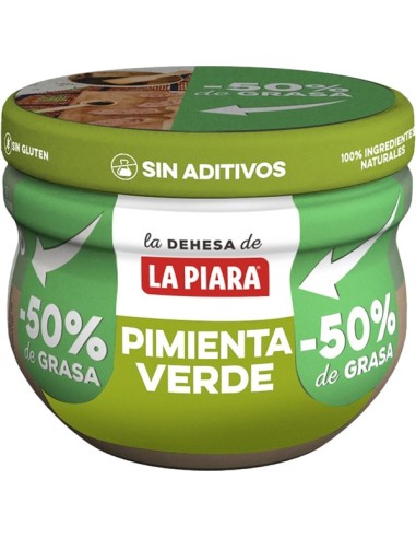 PATE PIARA PIMIENTA VERDE TARRO 100 GR.