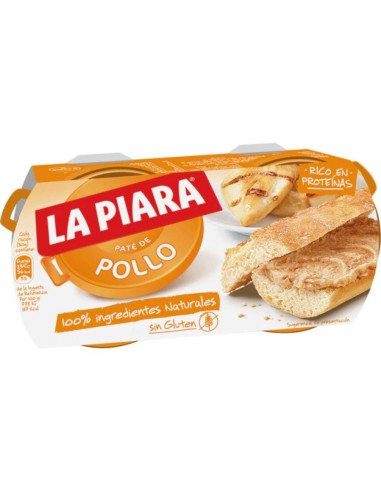 PATE PIARA POLLO 150  GR. PK-2