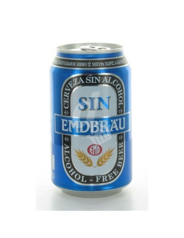 CERVEZA EMDBRAU BOTE SIN ALCOHOL 330 ML