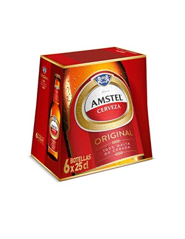 CERVEZA AMSTEL PK-6  250 ML