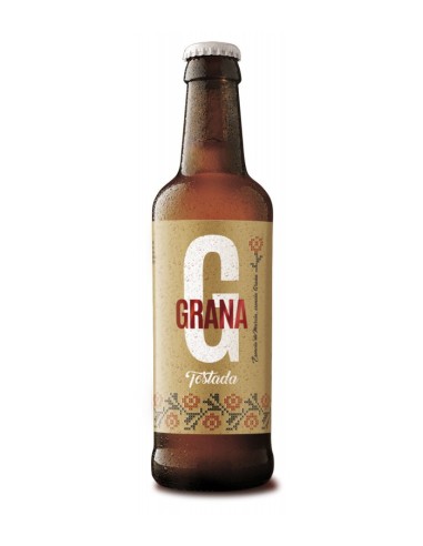 CERVEZA GRANA TOSTADA 33 CL