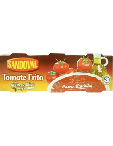 TOMATE FRITO SANDOVAL 220 GRS. PK-3