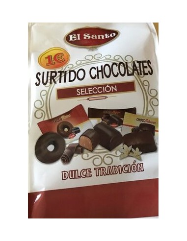 SURTIDO CHOCOLATES  180 GR EL SANTO