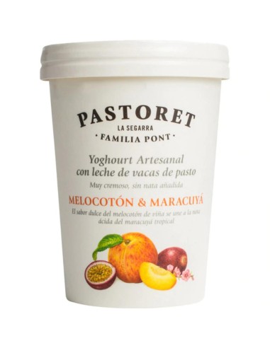 KEFIR ASTESANO PASTORET MELOCOTON Y MARACUYA 500 GR 