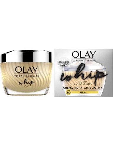 OLAY WHIP TOTAL EFFECTS 50ML.HIDRATANTE ACTIVA SPF-30