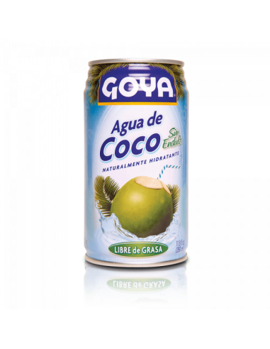 AGUA DE COCO GOYA SIN AZUCAR LATA 350 ML 