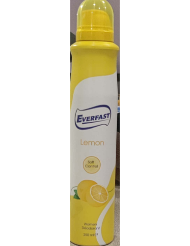 DEO. EVERFAST SPRAY LEMON  250 ML