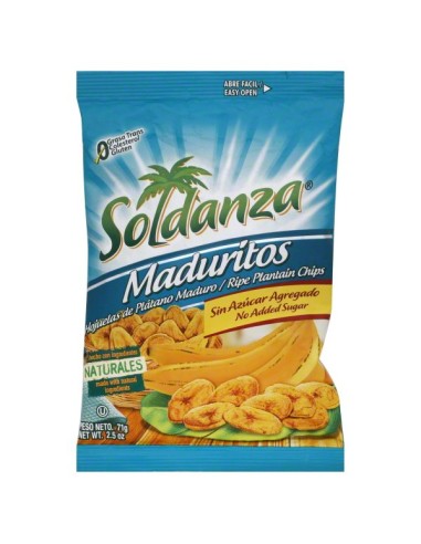 SOLDANZA MADURITOS PLATANO 71 GR 