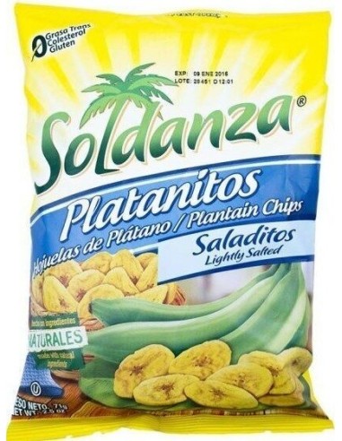 SOLDANZA PLATANITOS 71G (PLATANO VERDE)