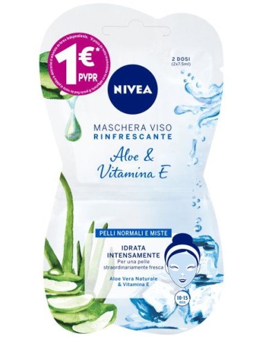 NIVEA VISAGE MASCARILLA REFRESCANTE ALOE & VITAMINA E