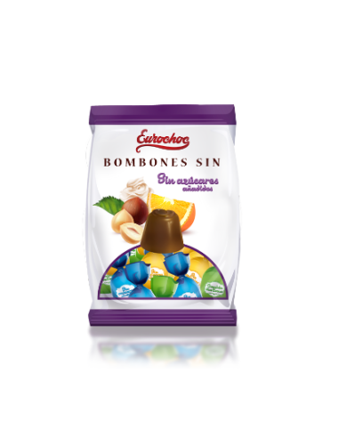 BOMBON SIN AZUCAR EUROCHOC 65 GR 