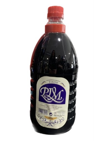 GARRAFA VINO TINTO GOLOSO 2L P.L.MARTINEZ