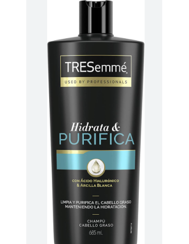 CHAMPU TRESEMME PURIFICA Y HIDRATA CABELLO GRASO 685 M