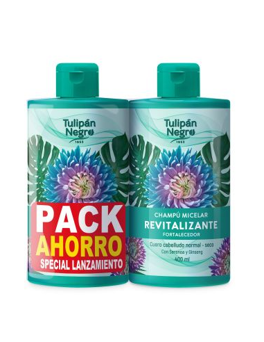 TULIPAN N. CHAMPU 400ML.MIC REVTALIZANTE DUPLO