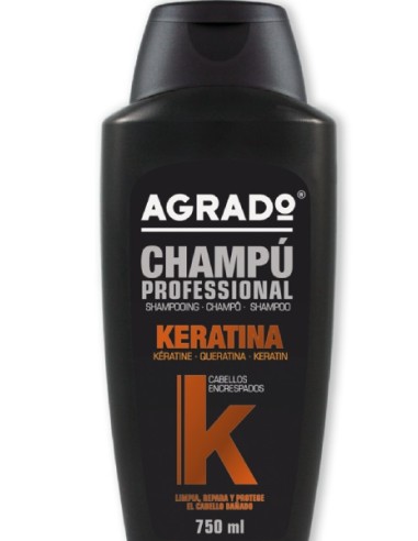 CHAMPU AGRADO PREFESIONAL KERATINA 750 ML 