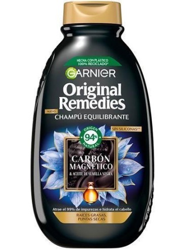 ORIGINAL REMEDIES CHAMPU CARBON MAGNETICO 300 ML.