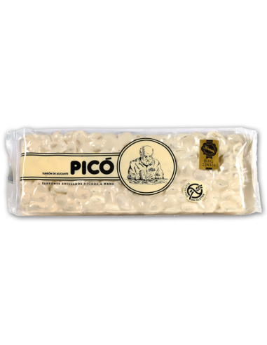 PICO TURRON DURO HECHO A MANO 250 GRS