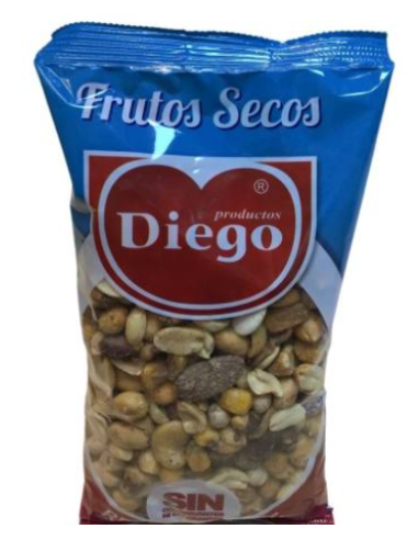 COCTEL 250 GR FRUTOS SECOS DIEGO