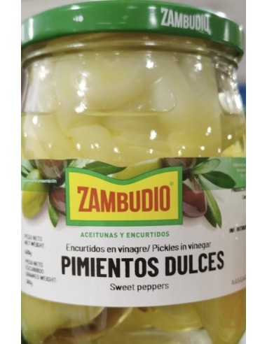 PIMIENTOS ZAMBUDIO AGUA SAL TARRO 350 GR