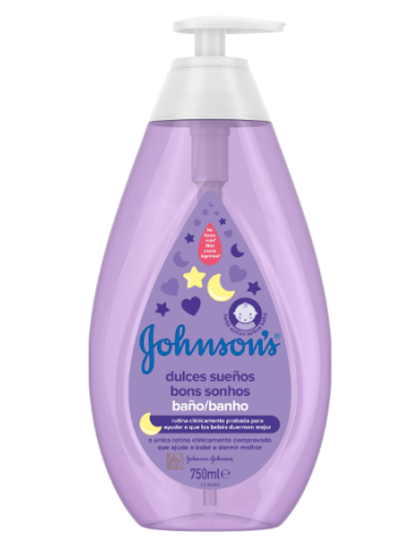 JOHNSON,S BABY JABON LIQ.DOSIF 750 ML DULCES SUEÑOS