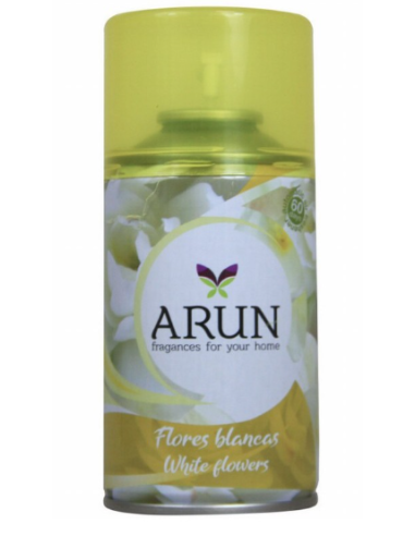 ARUN AMBIENTADOR SPRAY 260ML.FLORES BLANCAS