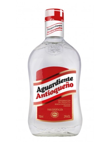 ORUJO AGUARDIENTE ANTIOQUEÑO ROJO CON AZUCAR