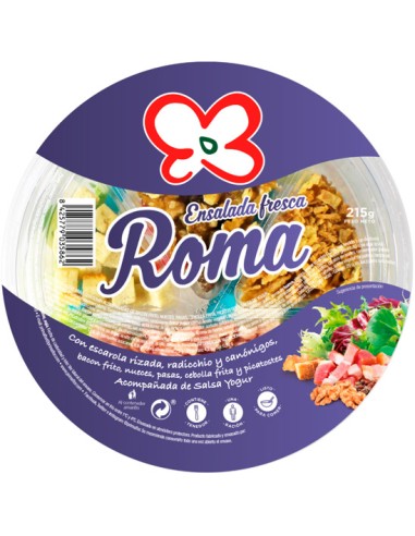 ENSALADA PREPARADA PRIMAFLOR ROMA 215 GR.