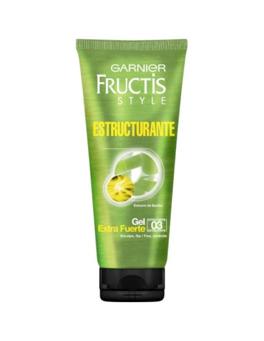 FRUCTIS GEL FIJ.200ML.ESTRUCTUR.EXTRA FUERTE