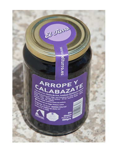 ARROPE Y CALABAZATE 500 GR. EL TURRO