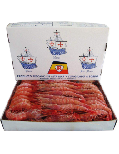 GAMBA ROJA A-3 CARABELAS AL PESO  KG