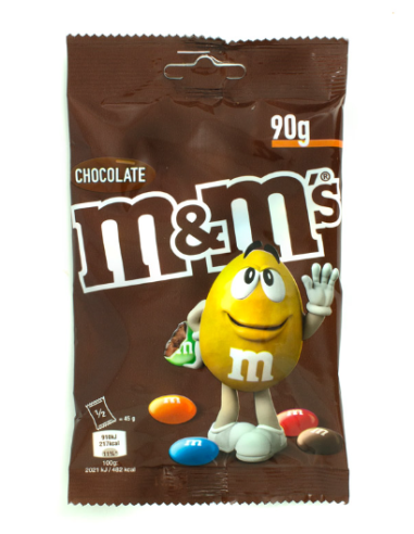 M&M s BOLSA 90 GR CHOCOLATE