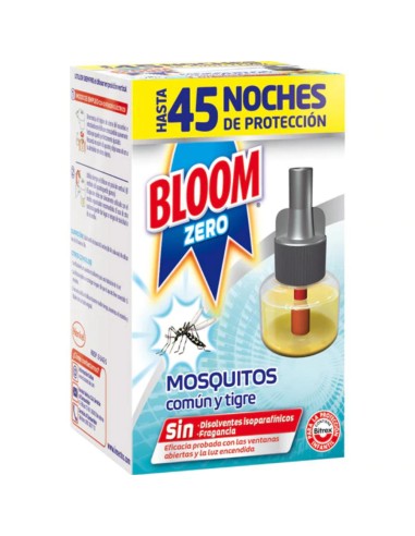 BLOOM ELECT.ZERO MOSQUITO RECAMBIO 45 NOCHES