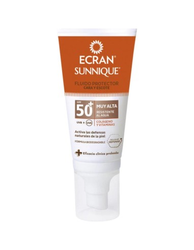 ECRAN SUNNIQUE FLUIDO PROTECTOR CARA 50ML FP-50 B-6 M-6