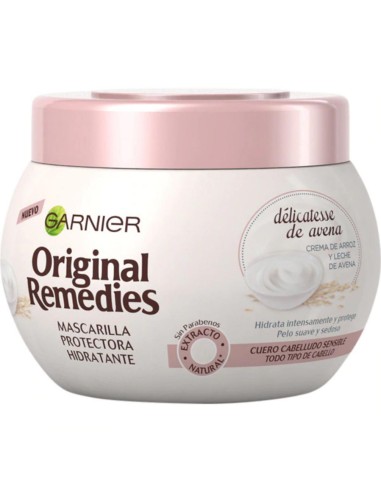 ORIGINAL REMEDIS MASCARILLA  300 ML. CABELLO DELICADO AVENA