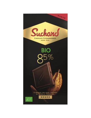 CHCTE. SUCHARD NEGRO 85% 90 GR