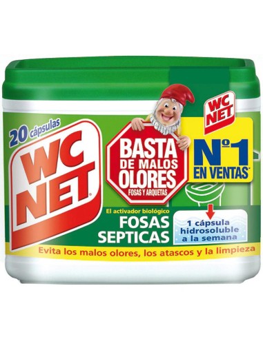 WC NET FOSAS SEPTICAS 20 BOLSAS