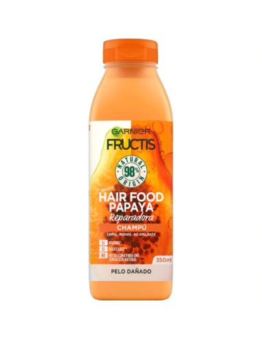 CHAMPU FRUSTIS HAIR FOOD PAPAYA 350 ML.