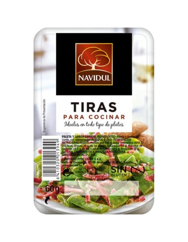 TIRAS NAVIDUL  60 GR UNIDAD