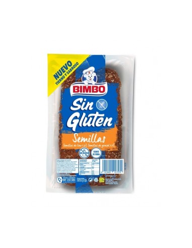 BIMBO S/GLUTEN SEMILLAS 280 GR