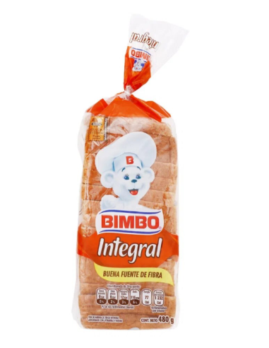 BIMBO PAN SANDWICH INTEGRAL 480 GR . 