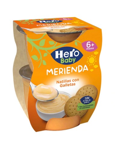 MERIENDA HERO NATILLAS-GALLETAS PK-2