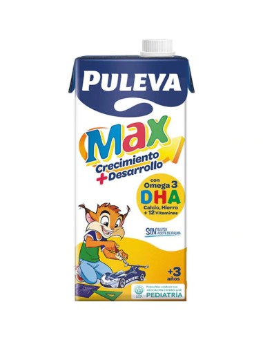 LECHE PULEVA MAX ENERGIA Y CREC BRIK 1L