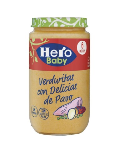 POTITO HERO PAVO VERDURAS 235 GR