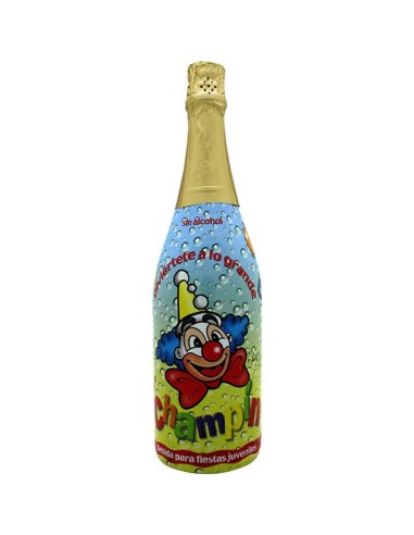 CAVA CHAMPIN NIÑOS S/ALCOHOL 750 ML