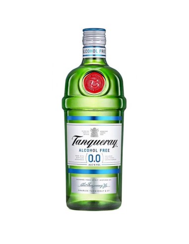 GINEBRA TANQUERAY 0.0  SIN ALCOHOL 70 CL 