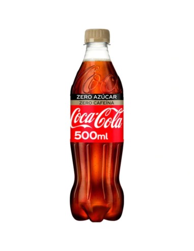 COCA-COLA ZERO ZERO PET 50CL